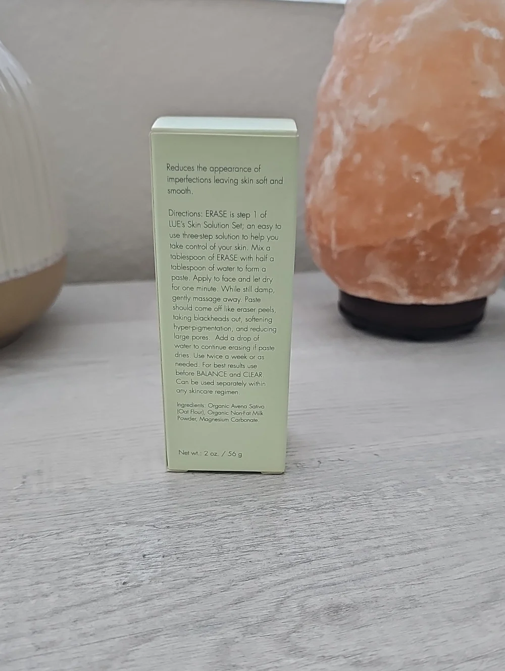 LUE by Jean Seo ERASE Cleansing Exfoliating Brightening Powder 2 oz NIB